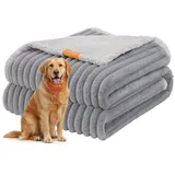 FEANDREA Tierdecke Hundedecke, wasserdichte Decke, beidseitig verwendbar, Hundesofa, XXL, 203 x 152 cm, für große, extra große Hunde 152 cm x 203 cm