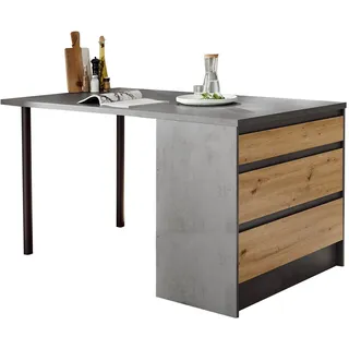 Smartkitchen Kücheninsel TROJA - B/H/T ca. 180,00x91,00x90,00