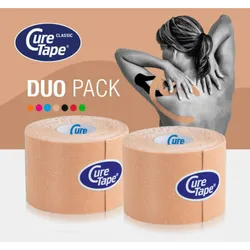 CureTape® Classic Kinesiotape  - Rabattsatz - Beige EINHEITSGRÖSSE