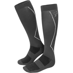 Sport Laufsocken mit Kompression | Kniestrümpfe | Damen und Herren | Grau 39/42