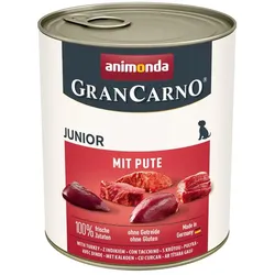 Animonda Nassfutter Grancarno Junior Turkey Truthahn, 800 g