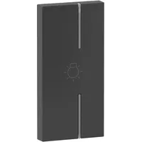 Legrand 765918 Seano 1-modulige Tastenabdeckung MyHome Symbol ”Licht”, Farbe