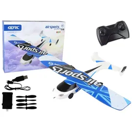 LeanToys R/C Flugzeug 4D-G3 Weiß/Blau
