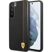 Ferrari FESAXHCS22MBK S22 S906 black (Galaxy S22+), Smartphone Hülle,