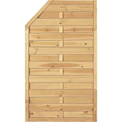 T&J Maxi Massivzaun Stufe II 90 x 150/120 cm
