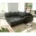 DeLife Ecksofa Clovis Schwarz modular Hocker Armlehne Ottomane Rechts, Design Ecksofas, Couch Loft, Modulsofa, modular