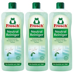 FROSCH 3x Frosch Neutral Reiniger1 Liter Allzweckreiniger