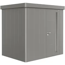 Biohort Neo 1B 2,36 x 1,8 m quarzgrau metallic Standardtür