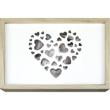 ZEP Love Box USB 28,5 x 18,5 cm 1-tlg. braun, weiß