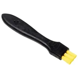 Flachbürste, gelbe Borsten, ESD, Breite 19mm