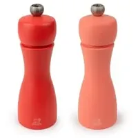 Peugeot Tahiti Pfeffermühle 15 cm Orange/Rot befüllt