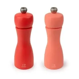 Peugeot Tahiti Pfeffermühle 15 cm Orange/Rot befüllt