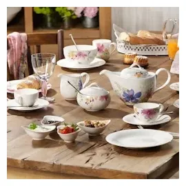 Villeroy & Boch Mariefleur Gris Basic Kombiservice 3-tlg. bunt