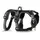 Wolters Active Pro No Escape Hundegeschirr Schwarz/Silber 80-95 cm