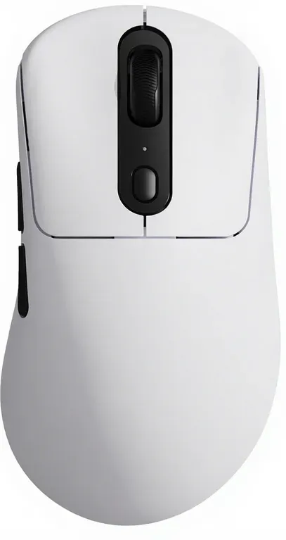 Rapoo VT3PRO MAX kabellose Gaming-Maus, 59 g superleicht, 8 kHz Abtastrate, PAW 3950 ultimativer optischer Sensor, 30.000 unabhängige DPI-Werte (X/Y), 1+8 programmierbare Tasten, 200 Stunden Akkulaufzeit – weiß