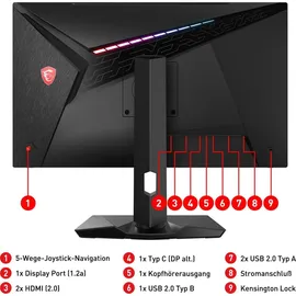 MSI Optix MAG274QRFDE-QD 27"
