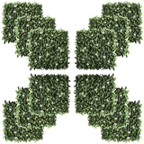 Outsunny Künstliche Hecke bestehend aus 12 Platten grün 50L x 50B x 5T cm