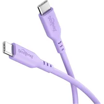 goobay USB-C 1,5 m Lila
