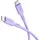 goobay USB-C 1,5 m Lila