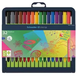 Schneider 32er-Box Fineliner »Line-Up«