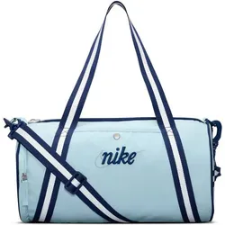 NIKE Tasche NK HERITAGE DUFF - RETRO, GLACIER BLUE/BLUE VOID/BLUE VOID, ONE SIZE
