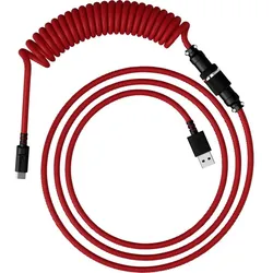 HyperX USB-C Spiralkabel rot
