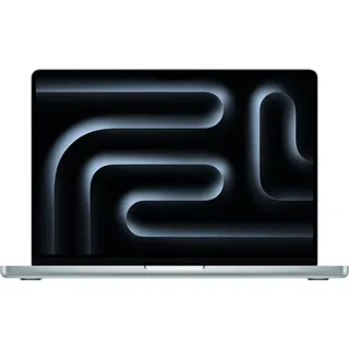 Apple MacBook Pro M3 2023 14" 8 GB RAM 512 GB SSD 10-Core GPU silber