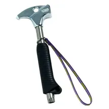 Petzl Kletterhammer Kletterwand Schwarz/Grau