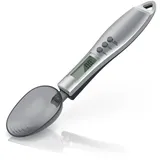 Arendo Löffelwaage digital 0,1g - Küchenwaage Feinwaage - Lcd-anzeige - Digitalwaage - Professionelles Küchenzubehör - 2 abnehmbare Löffel