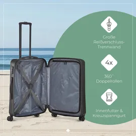 Travelite Bali 4-Rollen Cabin 67 cm / 65 l schwarz