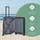 Travelite Bali 4-Rollen Cabin 67 cm / 65 l schwarz