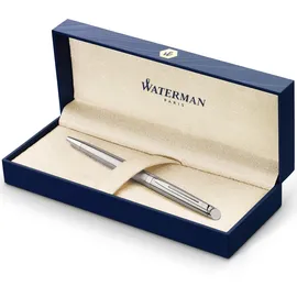 Waterman Kugelschreiber Hémisphère Edelstahl mit Chromzierteile Blau