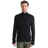 Icebreaker Merino 260 Quantum Iv Reißverschlusspullover - Black - M