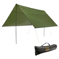 Tarp Zuni 4 Sonnensegel Camping Vor Zelt Plane UV50 Wasserdicht 4m EINHEITSGRÖSSE