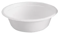NATURESTAR Bio Schüssel, tief 41115 , 1 Karton = 1000 Stück, 370 ml, weiß