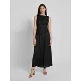 Amy Lynn Maxikleid mit Smok-Details, Black, 36