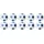 Robertson Tischfussball Kickerbälle, farbig, 10er-Set,