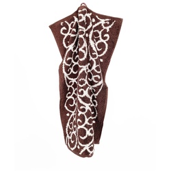 grace grand spa Handtuch Akanthus in Doubleface-Optik braun 