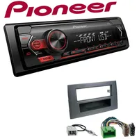 Pioneer 1-DIN Autoradio USB AUX Android Set für Volvo
