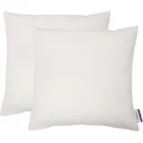Tom Tailor Kissenbezug Dove 2 St. 60 x 60 cm champagner
