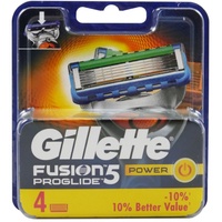 Gillette Rasierklingen Gillette Fusion ProGlide Power Rasierklingen 4 Stück Klingen