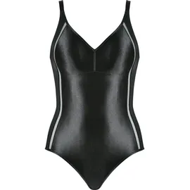 NATURANA Shaping-Body "Curve Hugger", Damen, Gr. 90, Cup C, schwarz, Obermaterial: 91% Polyamid, 9% Elasthan. Miedereinsatz: 80% Polyamid, 20% Elasthan, Bodys