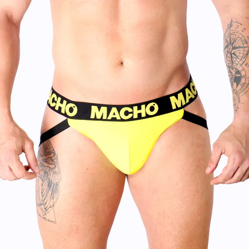 MACHO - MX25A JOCK LYCRA GELB S - XL