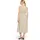 Zero Kleid Casual Streifen Cream/Brown 40