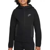 Nike Sportswear Tech Fleece Kapuzenjacke Jungen 010 black/black/black S 128-137 cm