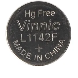 Vinnic 10er Set LR43, VA12GA, 186, 84, LR1142 Knopfzelle Vinnic G12, AG12, L1142, RW84, D186