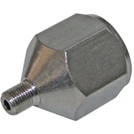 Wiltec Airbrush Adapter Reduzierstück M5x0,5 Ag 12,91 mm (1/4') Ig Luftschlauch Zubehör