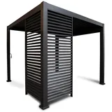gardenson Pergola-Seitenteil 93 x 2,4 m Anthrazit