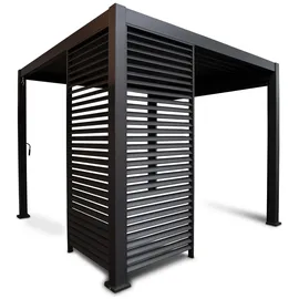 gardenson Pergola-Seitenteil 93 x 2,4 m Anthrazit