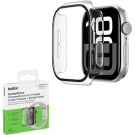 Belkin Temp.Curve 2in1 360 antib Displ.Apple Watch 10, 46mm trans